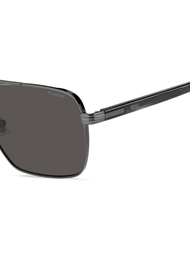 هوجو بوس Rectangular Hugo Boss Sunglasses